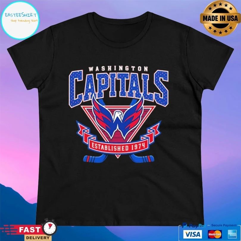 Washington Capitals Established 1974 T-shirt