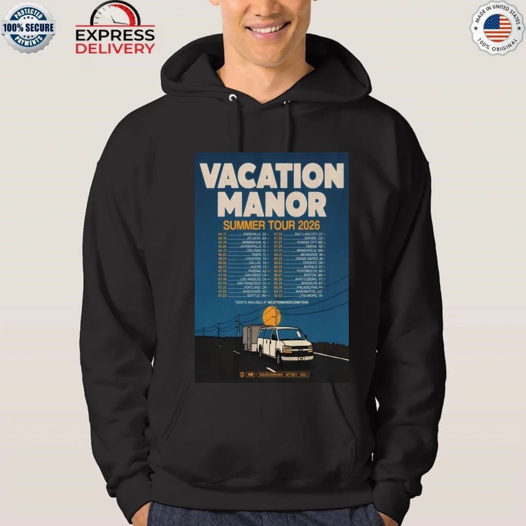 Vacation Manor Summer 2026 Shows Shirt