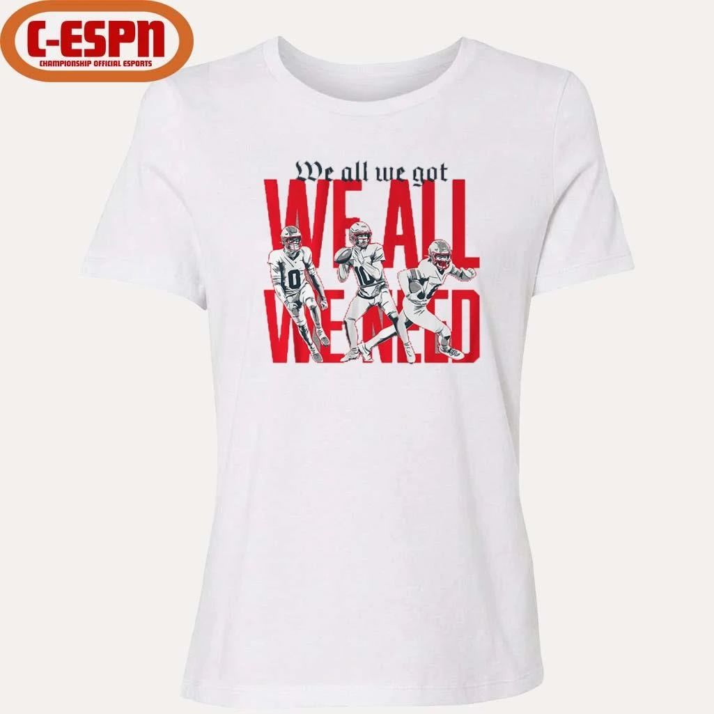 New England Football We All We Got We All We Need AFC Championship Shirt