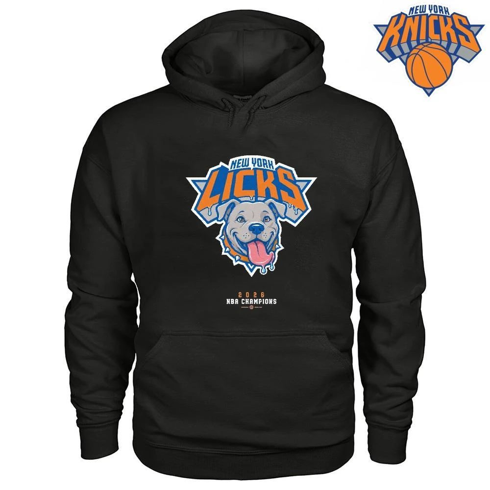 New York Knicks Champions NBA 2026 New York Licks Pitbull Dog Shirt