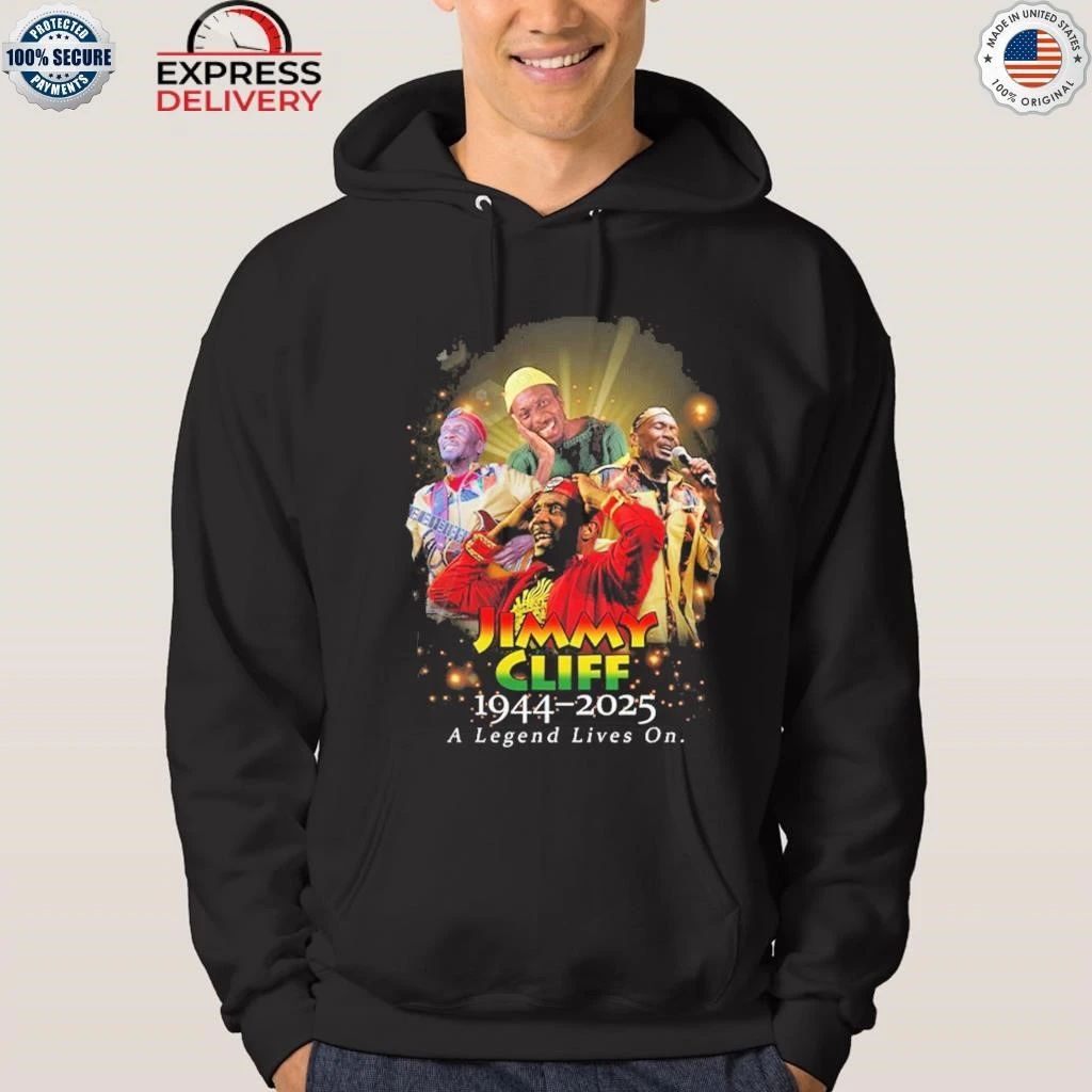 Jimmy Cliff Memorial Tribute 2025 Reggae Legend Commemorative Shirt