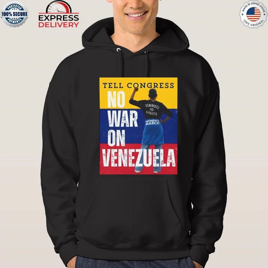 Tell Congress No War On Venezuela Shirt