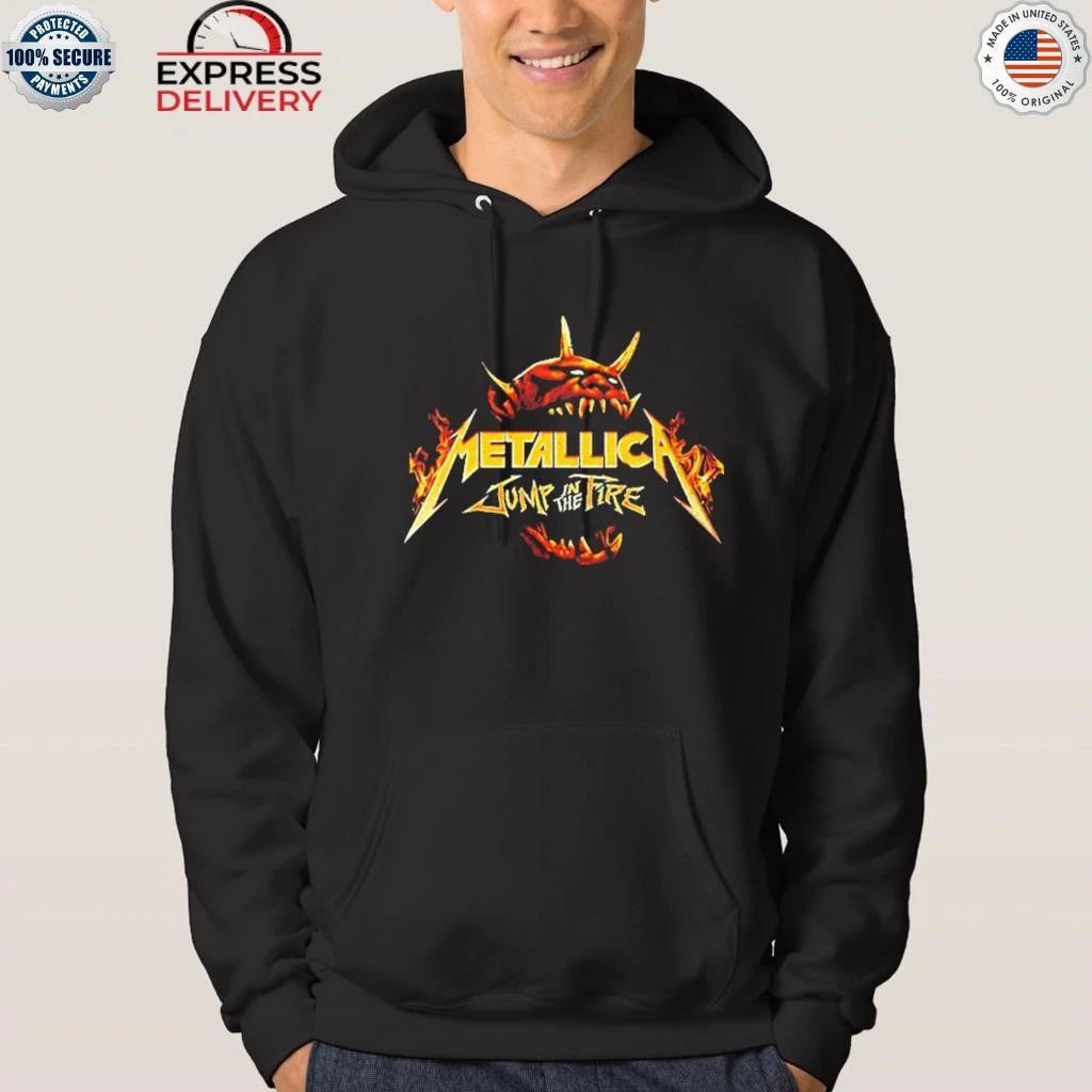 Metallica Jump In The Fire Album Fan Merch Design Shirt