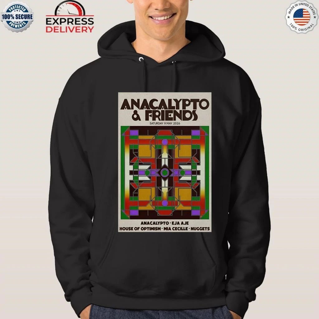 Anacalypto And Friends OT301 Amsterdam NL May 9 2026 Shirt