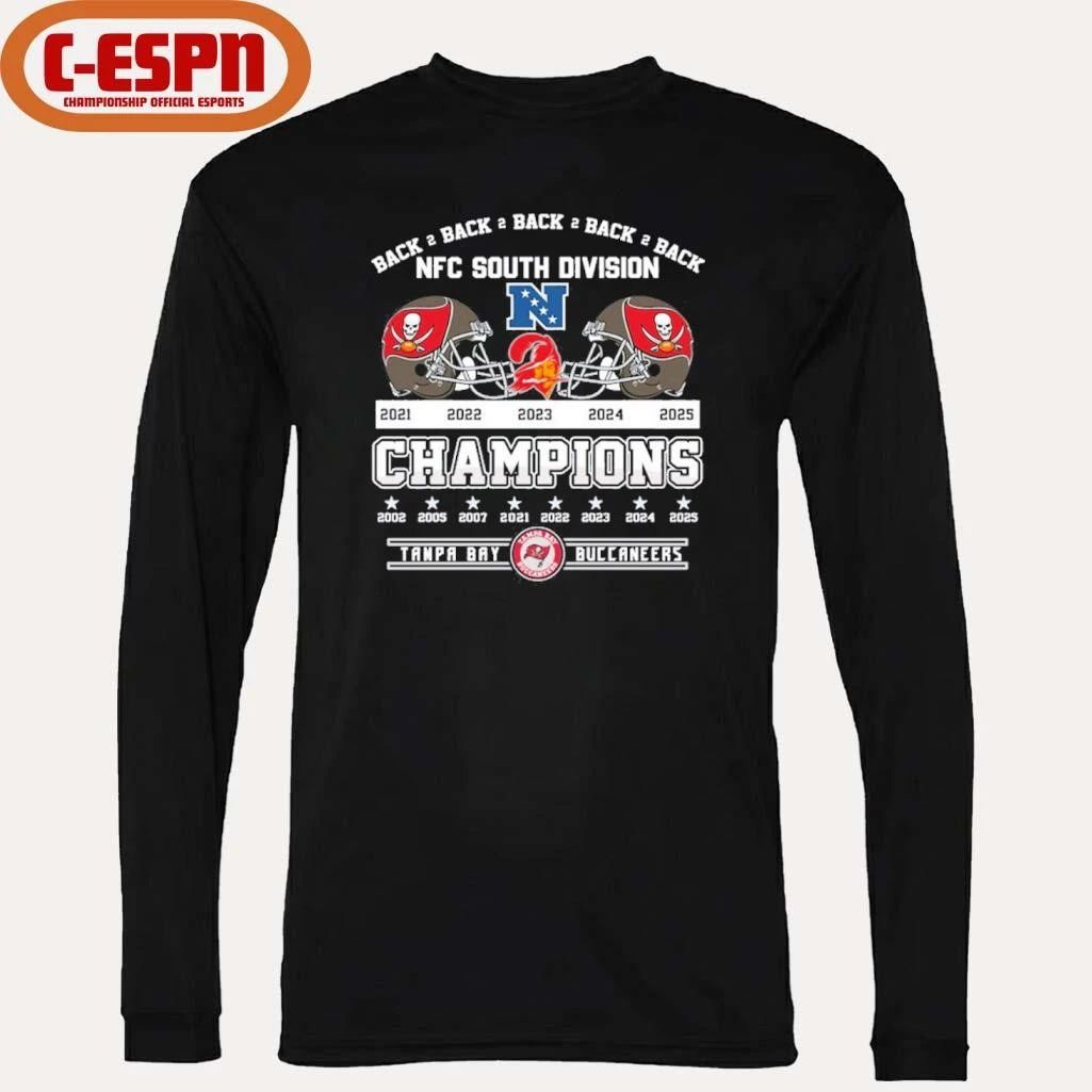 B2B2B2B2B NFC South Champions Tampa Bay Buccaneers Shirt