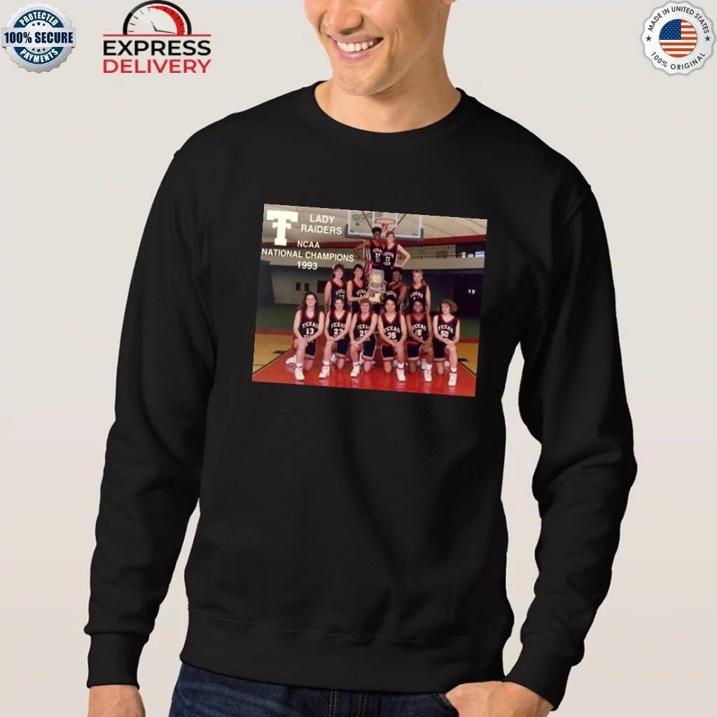 Texas Tech Lady Raiders National Champions 1993 Shirt