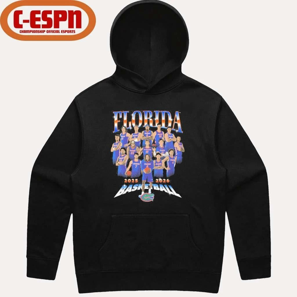 2025-2026 Florida Men’s Basketball Team Shirt