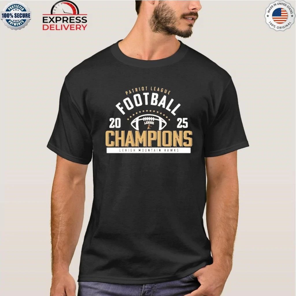 Lehigh Football 2025 Patriot League Champs Shirt
