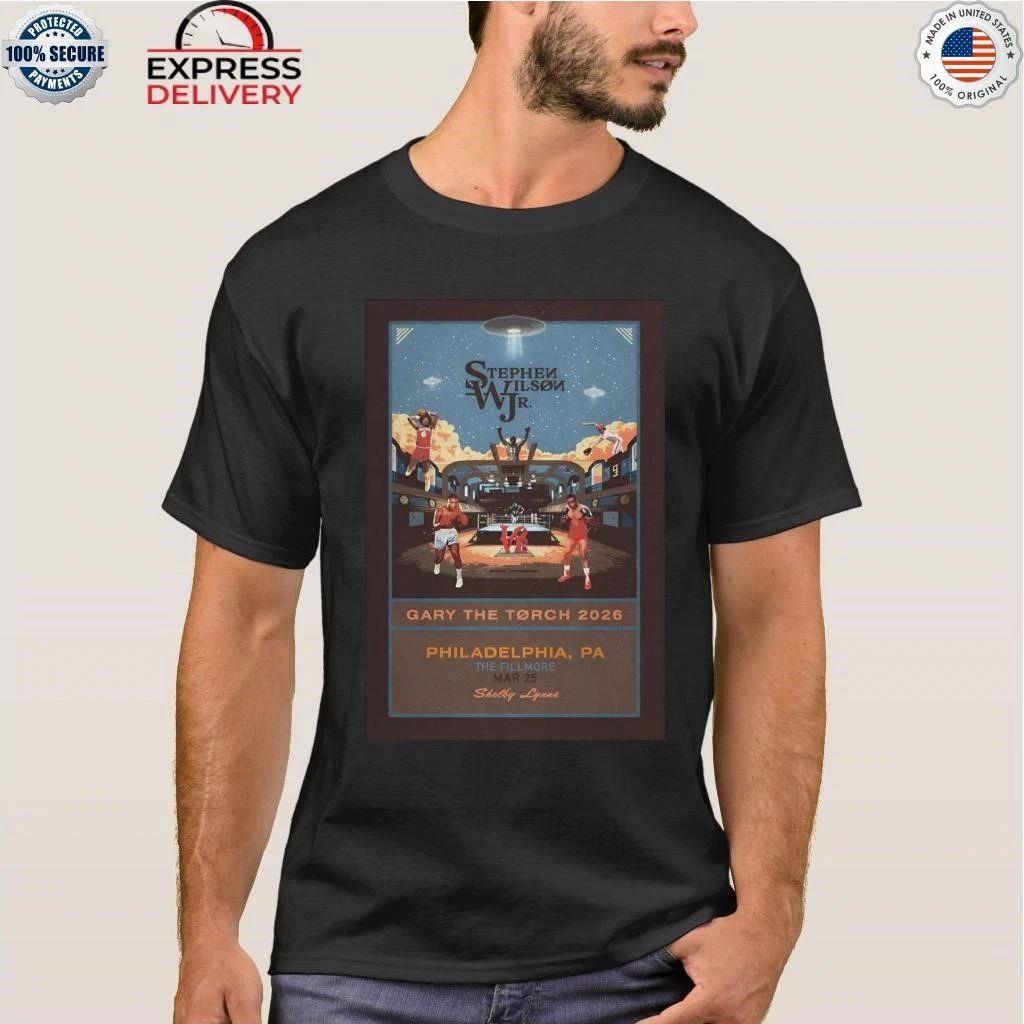 Stephen Wilson JR. In Philadelphia PA On Mar 25 2026 Shirt