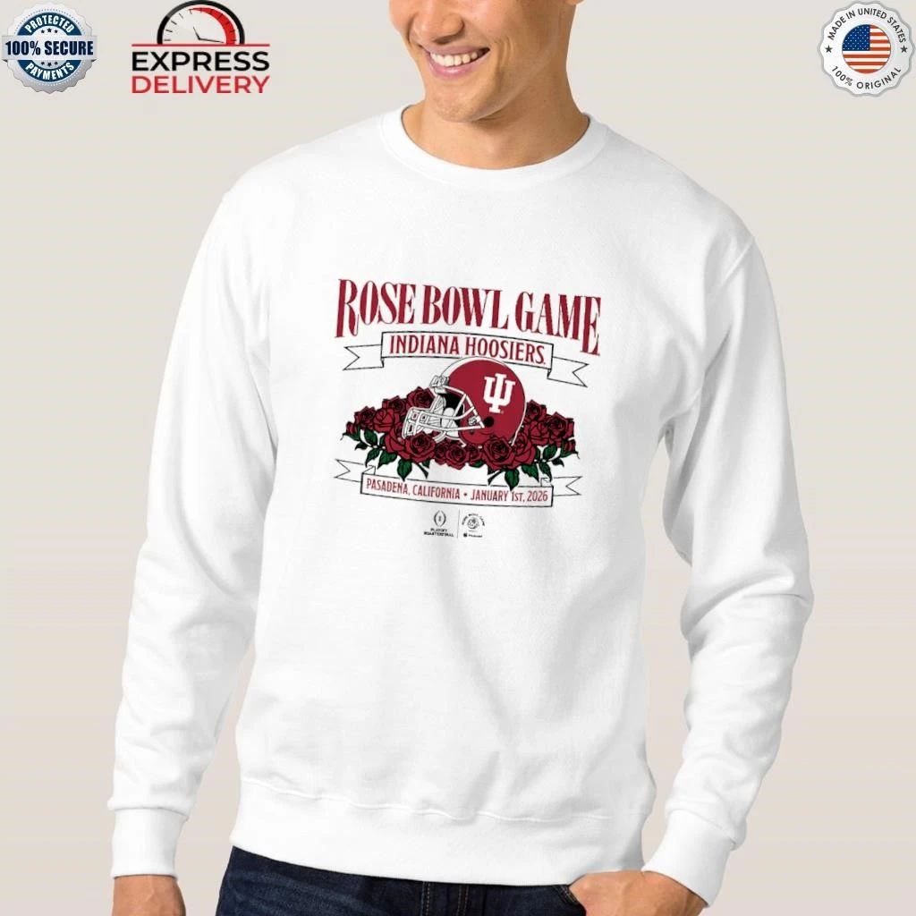 Indiana Football 2025 Rose Bowl Game Shirt
