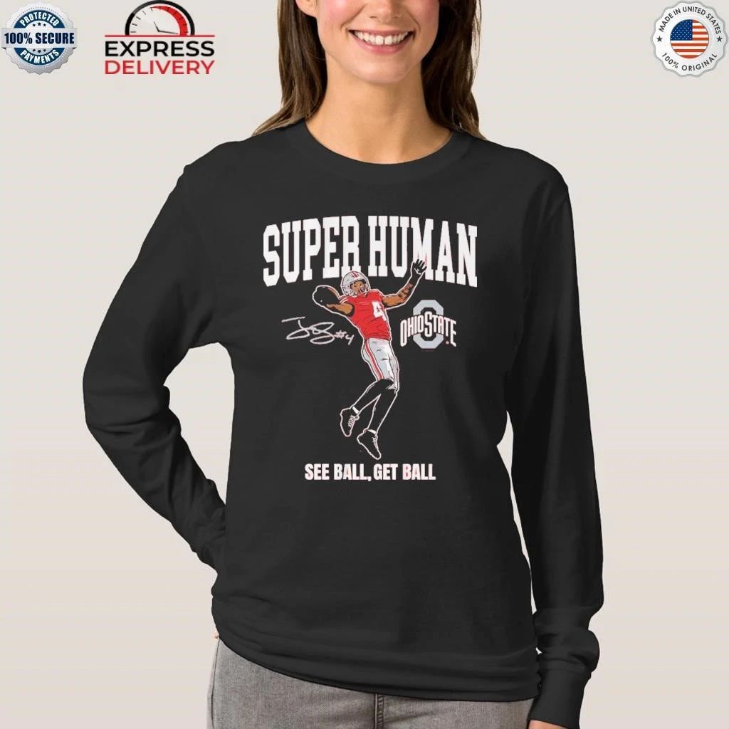 Ohio State Football Jeremiah Smith Superhuman Shirt
