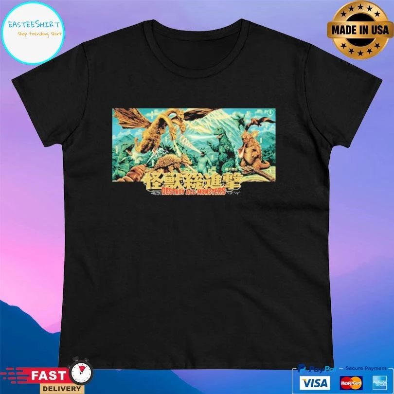 Destroy All Monsters T-shirts