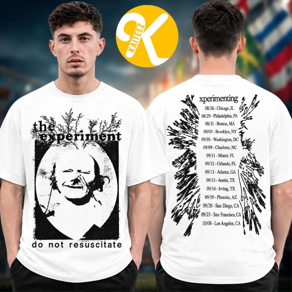 Ken Carson 2026 Tour The Xperiment Do Not Resusciate Two Sided Shirt