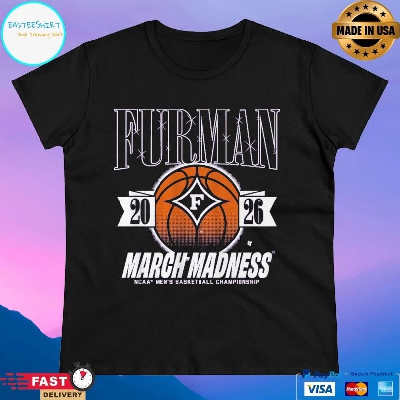 Furman Paladins MBB 2026 March Madness NCAA Men’s Basketball Championship T-shirts