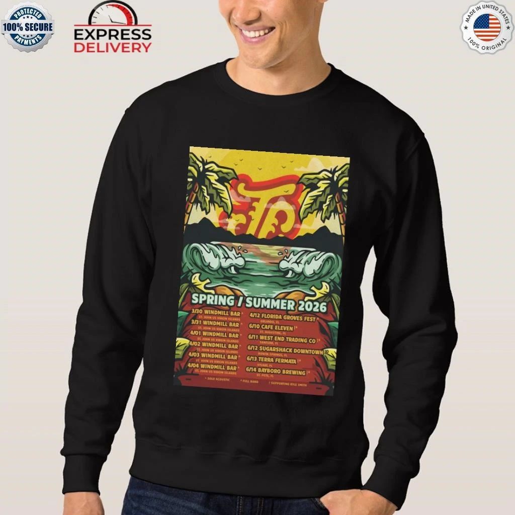 Joey Calderaio Spring & Summer Tour 2026 Shirt