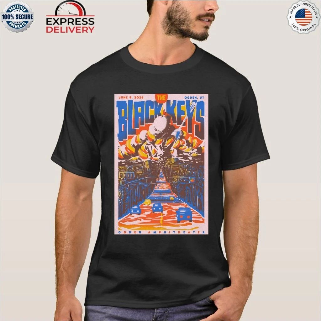 The Black Keys In Ogden UT On June 9 2026 Shirt