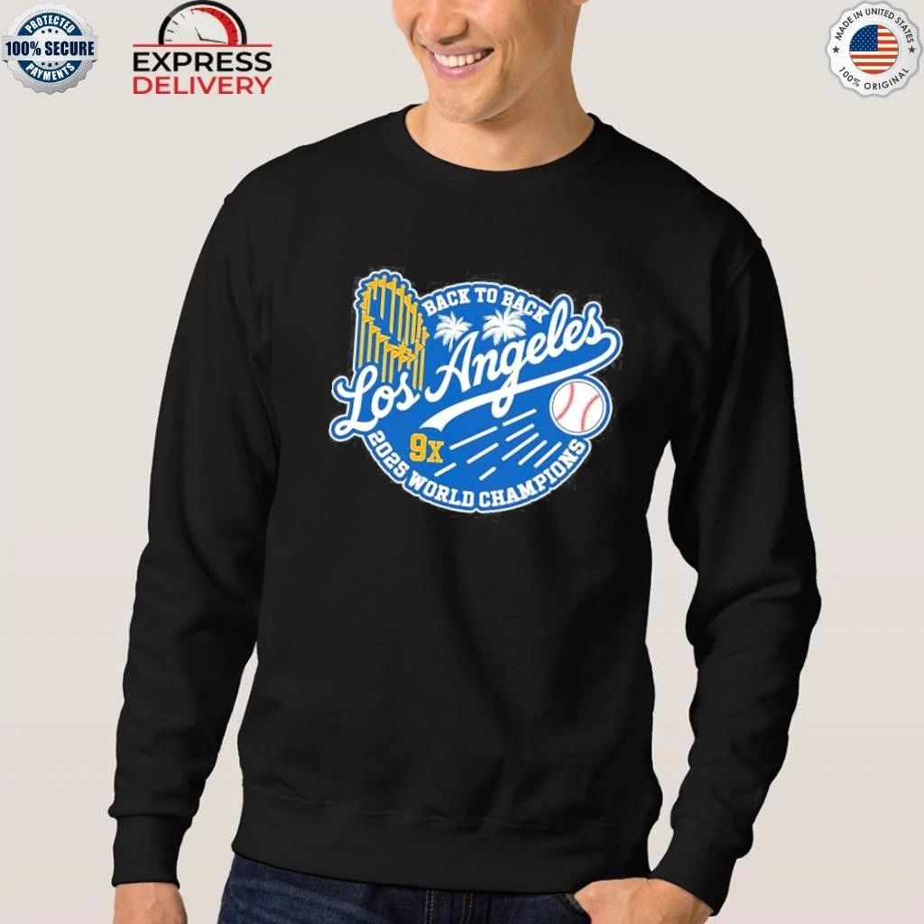 Los Angeles Baseball World Champs Acrostic Shirt