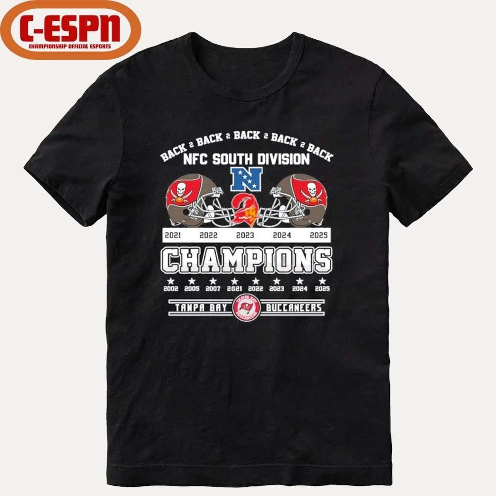 B2B2B2B2B NFC South Champions Tampa Bay Buccaneers Shirt
