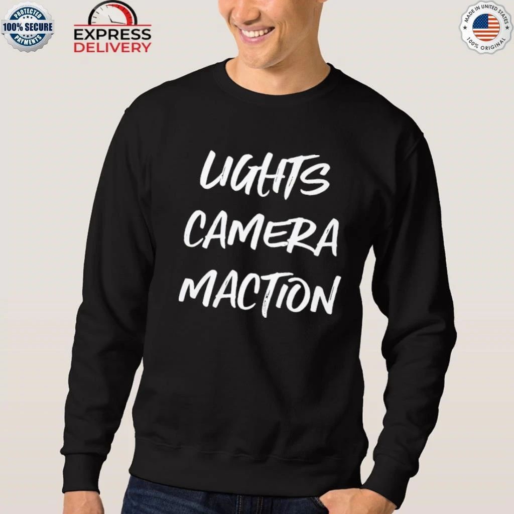 Lights Camera Maction Pat McAfee Shirt