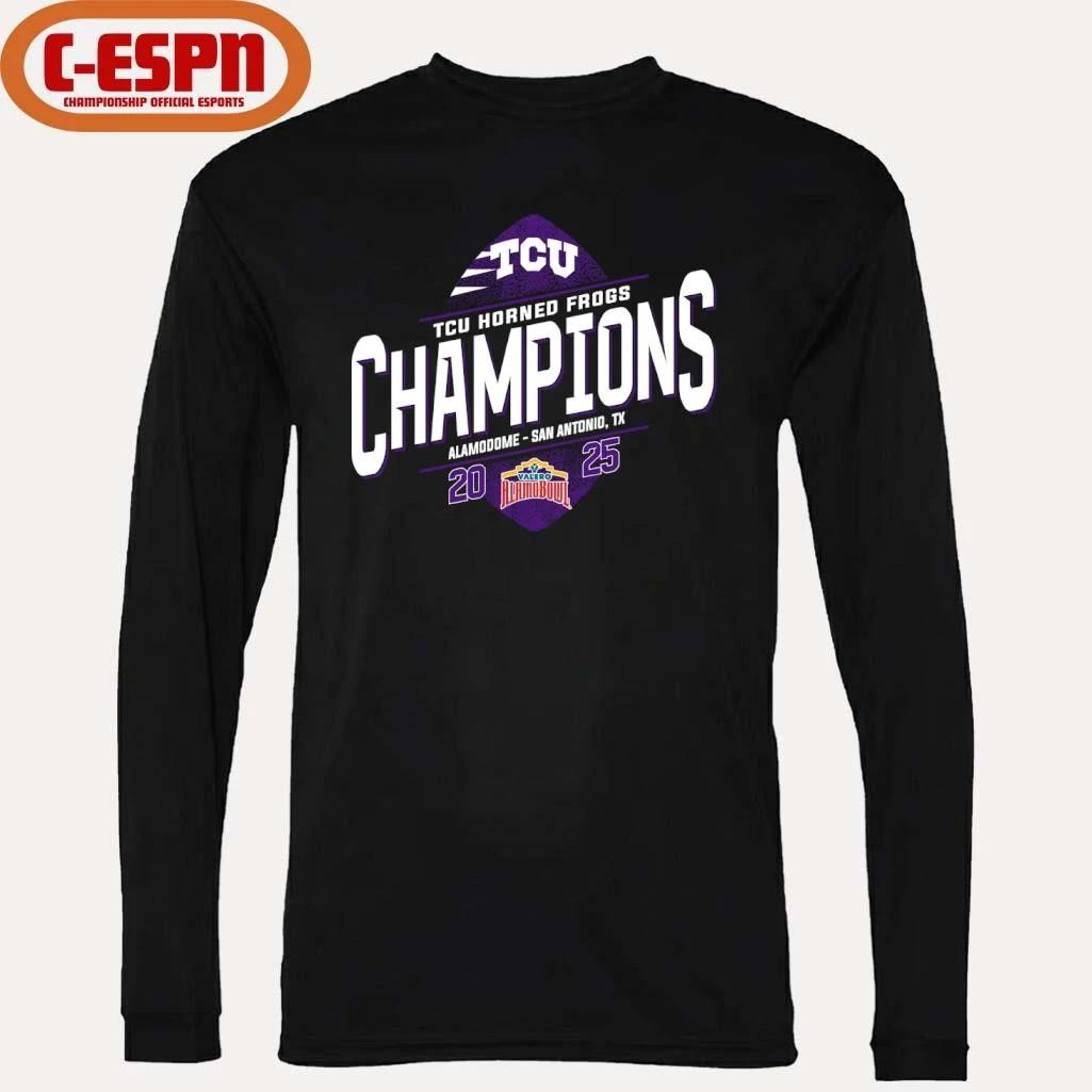 TCU Football 2025 Alamo Bowl Champions T-Shirt