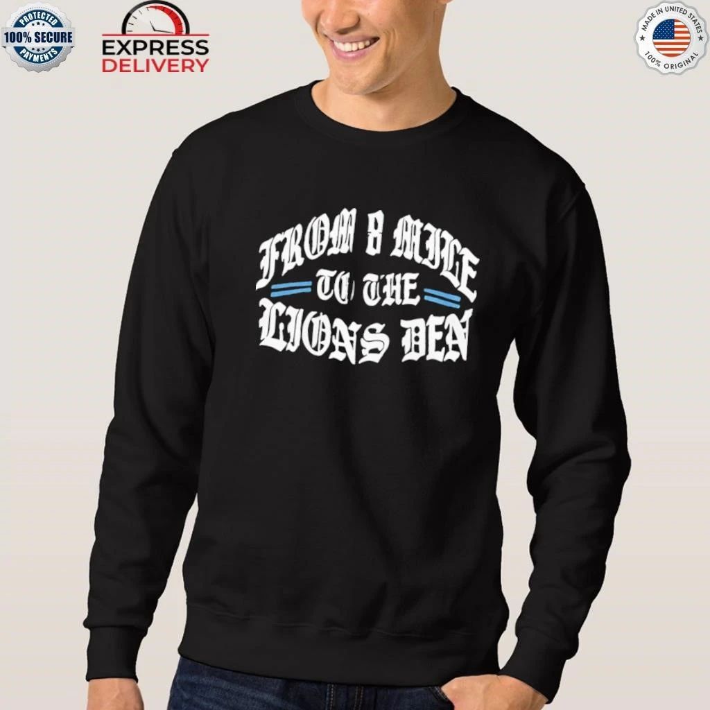 Detroit Lions And Eminem Thanksgiving Halftime Show Shirt