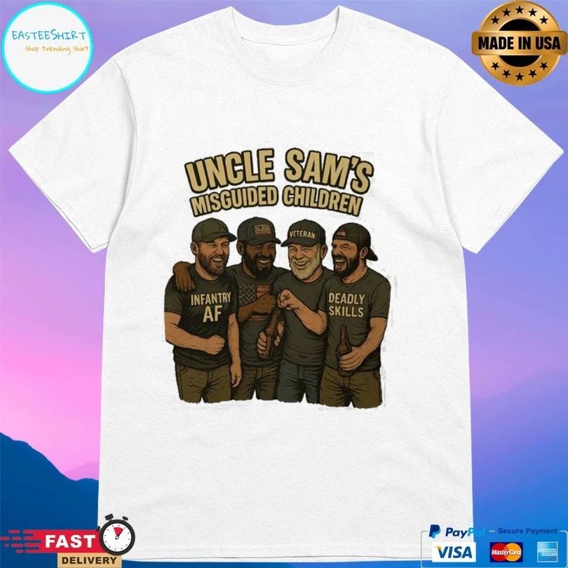 Uncle Sam’s Misguided Children Veteran T-shirt