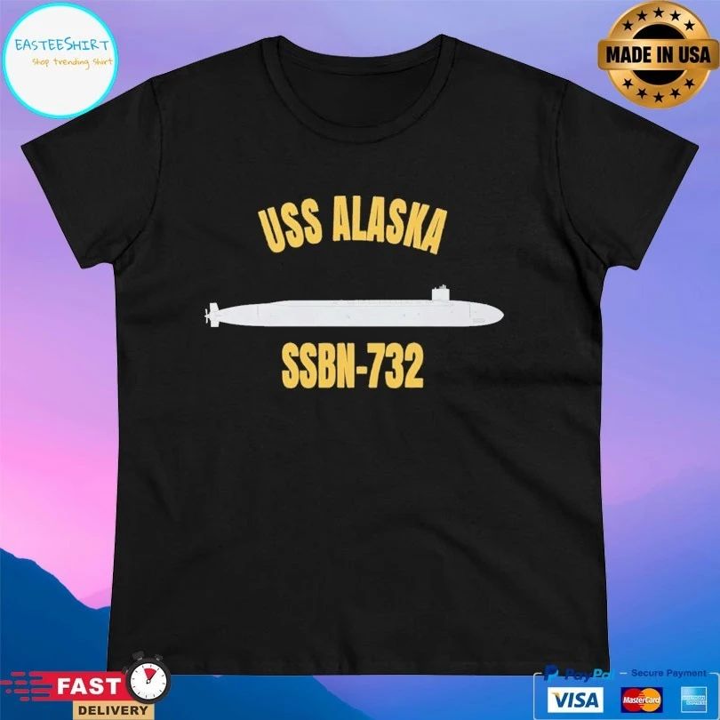USS Alaska SSBN-732 Classic Navy T-shirt