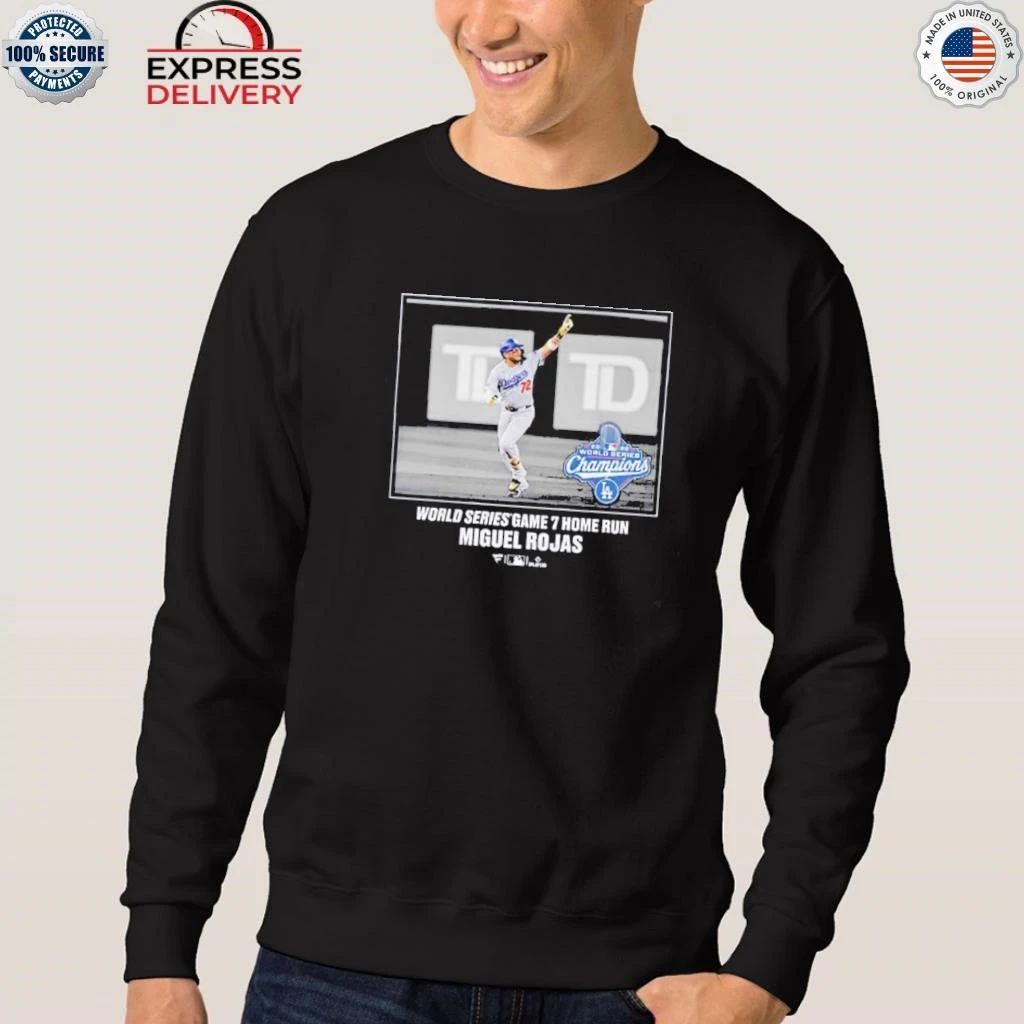 Miguel Rojas Los Angeles Dodgers 2025 World Series Champions Moment Shirt
