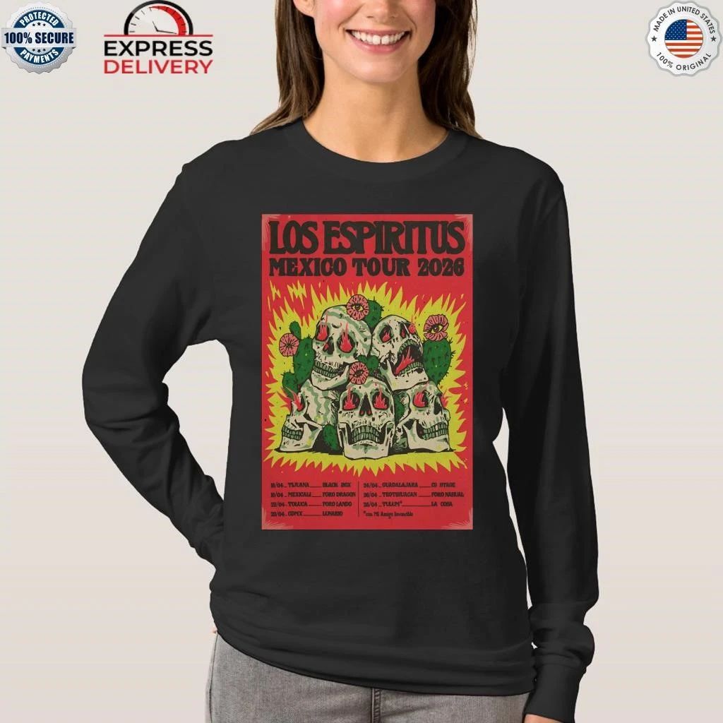 Los Espiritus Mexico 2026 Shows Shirt
