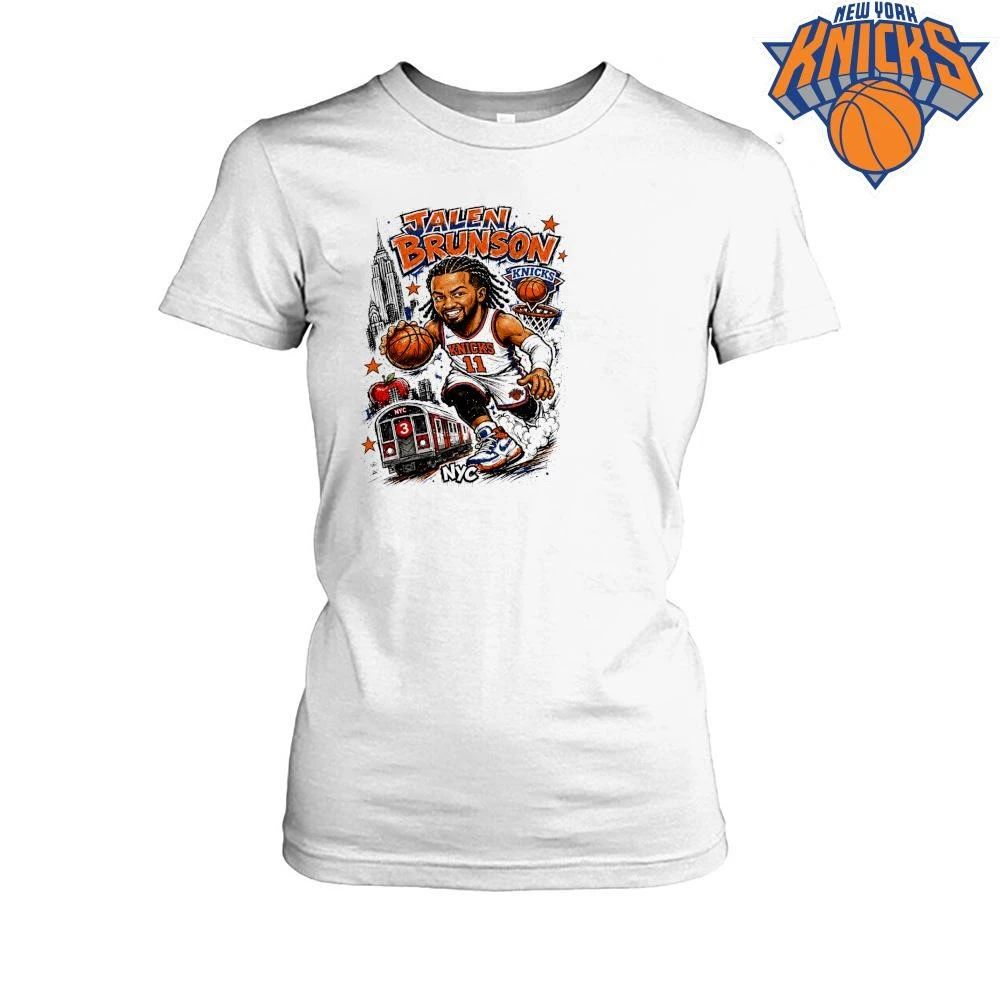 Jalen Brunson New York Knicks NYC Subway Caricature NBA Finals 2026 shirt