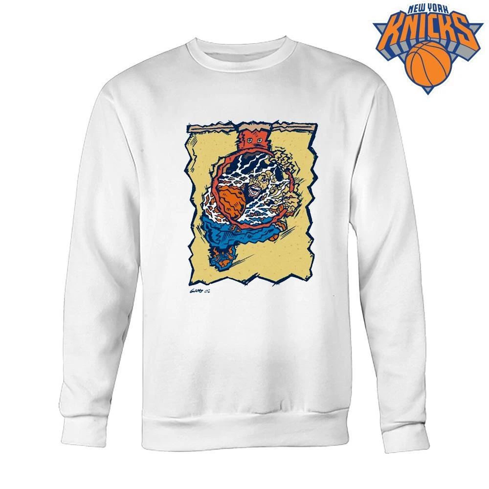 Karl Anthony Towns New York Knicks Dunk Game 02 Graphic Vintage Basketball NBA Finals 2026 Shirt