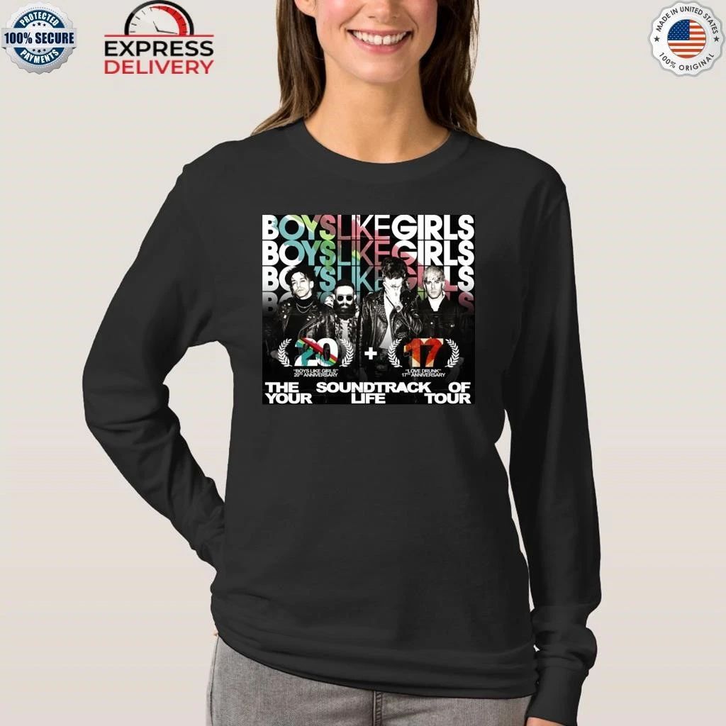 Boys Like Girls The Soundtrack Of Your Life Tour 2026 Cities List Kicks Off In Salt Lake City UT On March 20 2026 Shirt