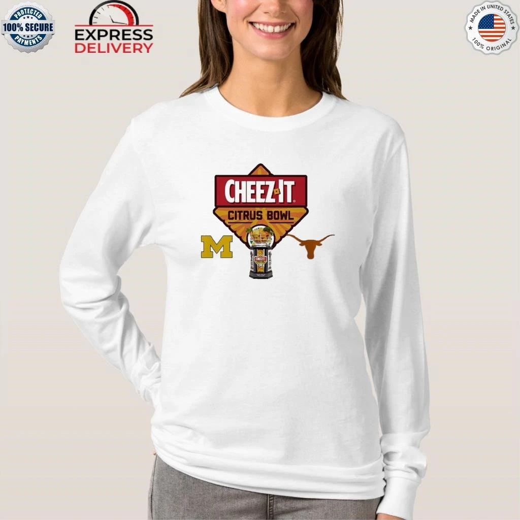 Cheez-It Citrus Bowl Matchup Michigan Wolverines Vs Texas Longhorns 2025-26 On December 31 2025 Shirt