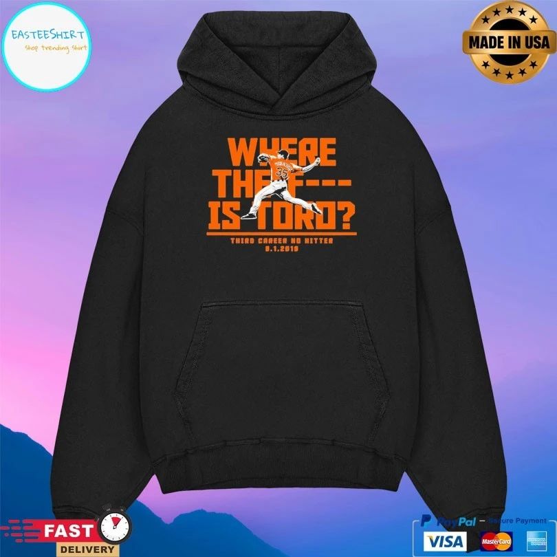 Where The Fuck Is Toro Third Career No Hitter 9 1 2019 T-shirt