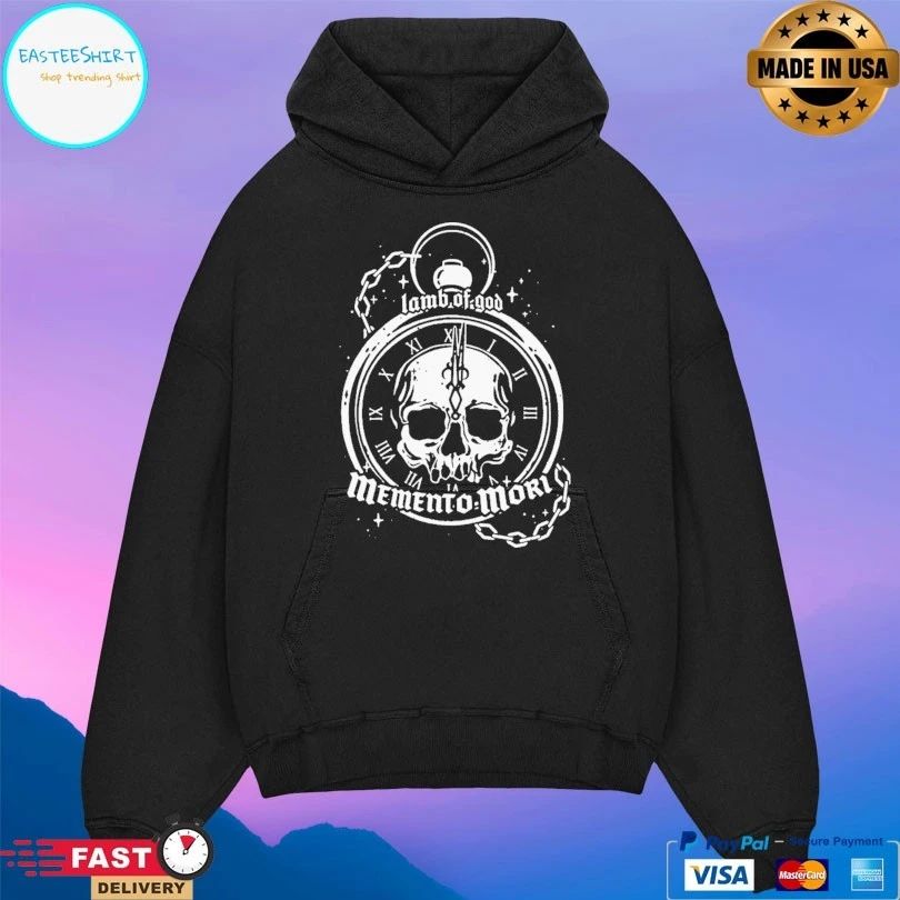 Lamb Of God Memento Mori Skull T-shirt