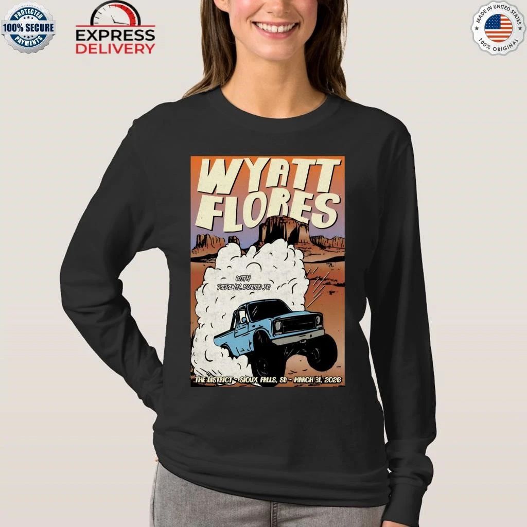 Wyatt Flores The District In Sioux Falls SD Mar 31 2026 Shirt