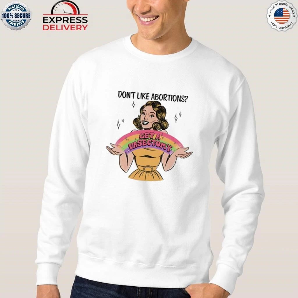 Don’t Like Abortions Get A Vasectomy Shirt
