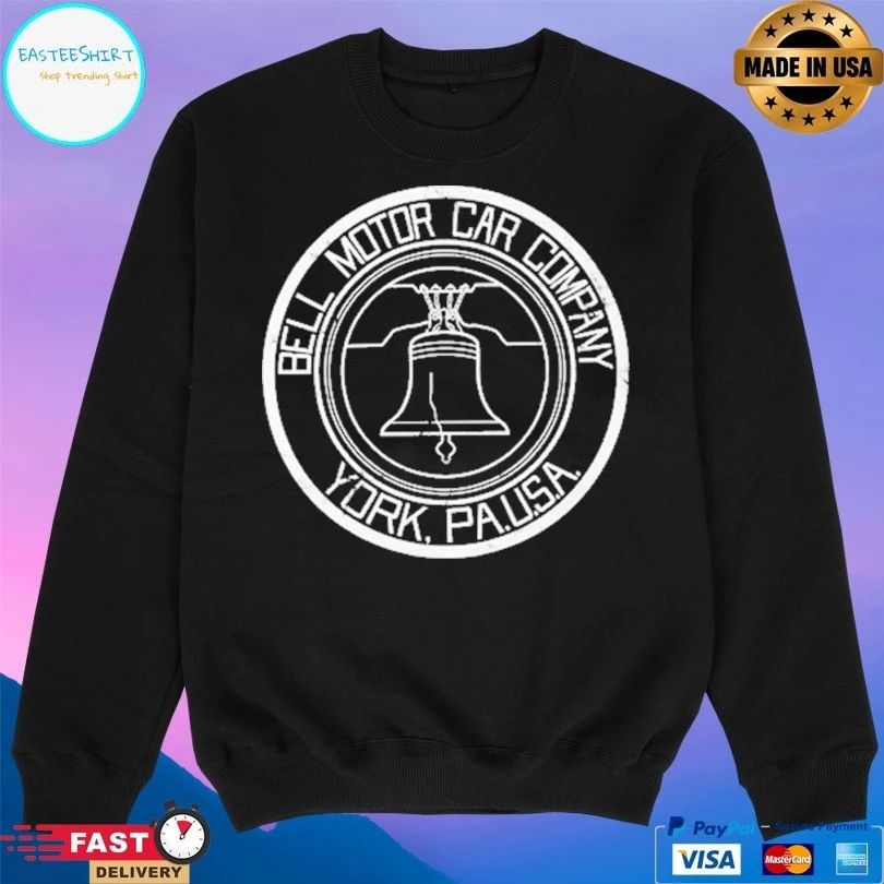 Bell Motor Car Company York Pa USA Logo T-shirts