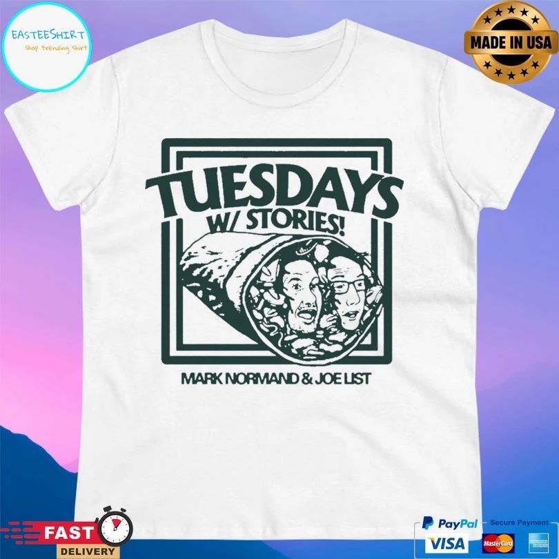 Tuesdays With Stories Mark Normand And Joe List T-shirt