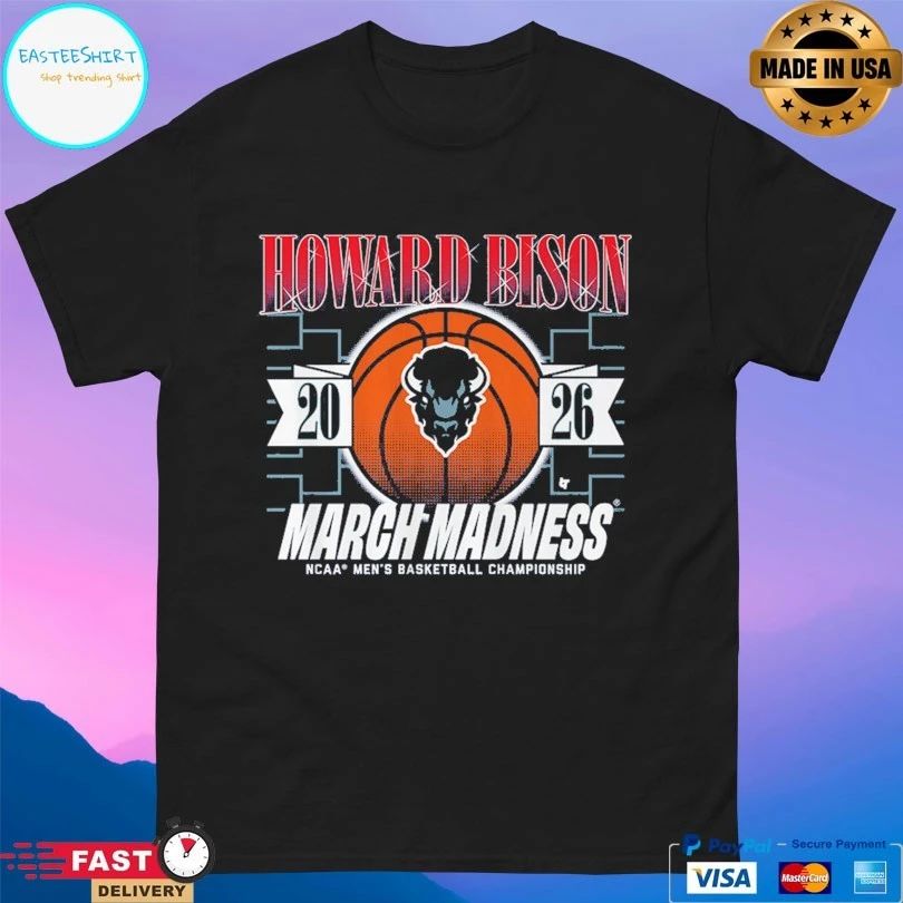 Howard Bison Mbb March Madness 2026 Ncaa Men’s Basketball Championship T-shirts