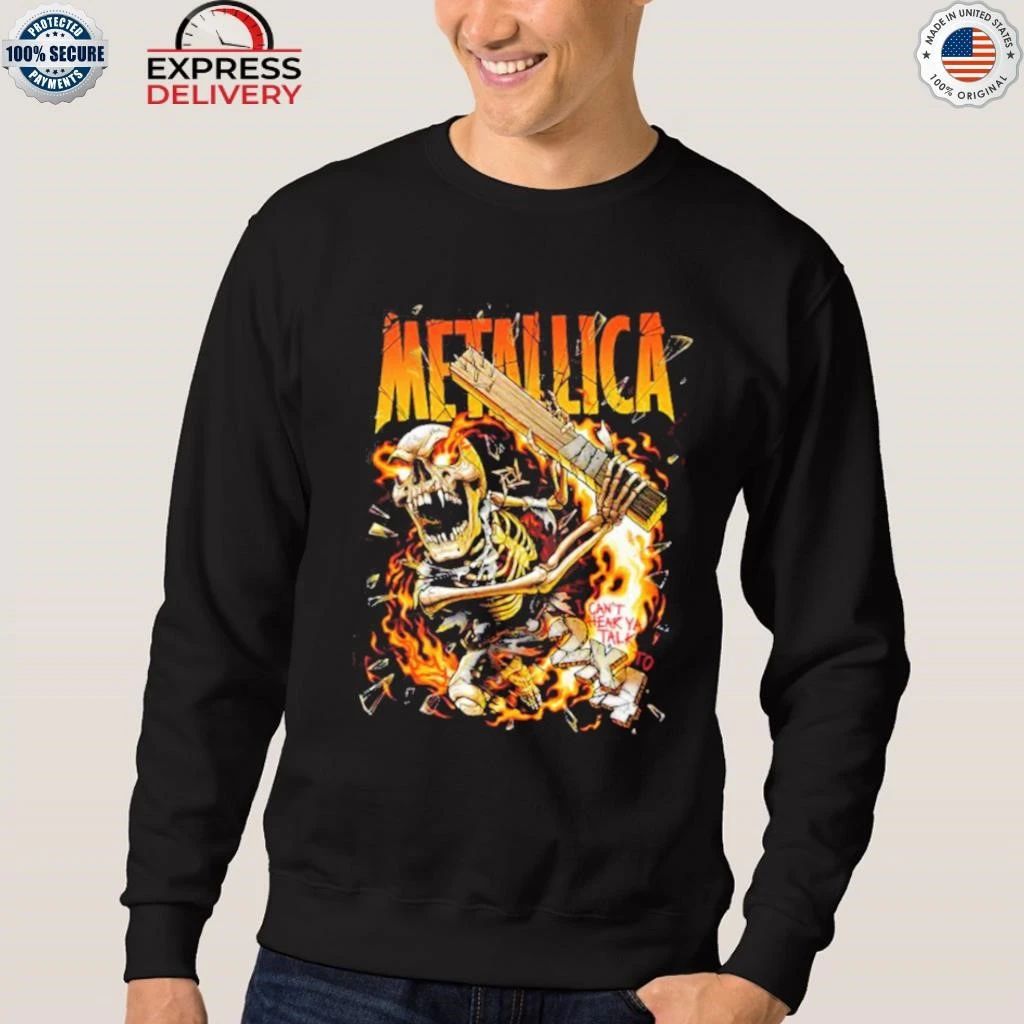 Metallica 2×4 Load I Can’t Hear Ya Talk To Art By Andrew Cremeans Shirt