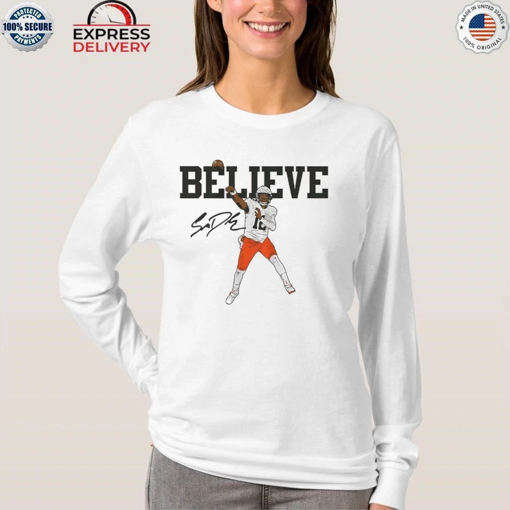Shedeur Sanders Believe Shirt