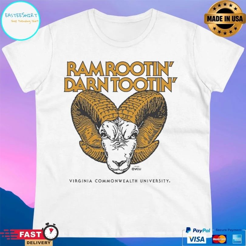 Ram Rootin’ Darn Tootin’ Virginia Commonwealth University T-shirts