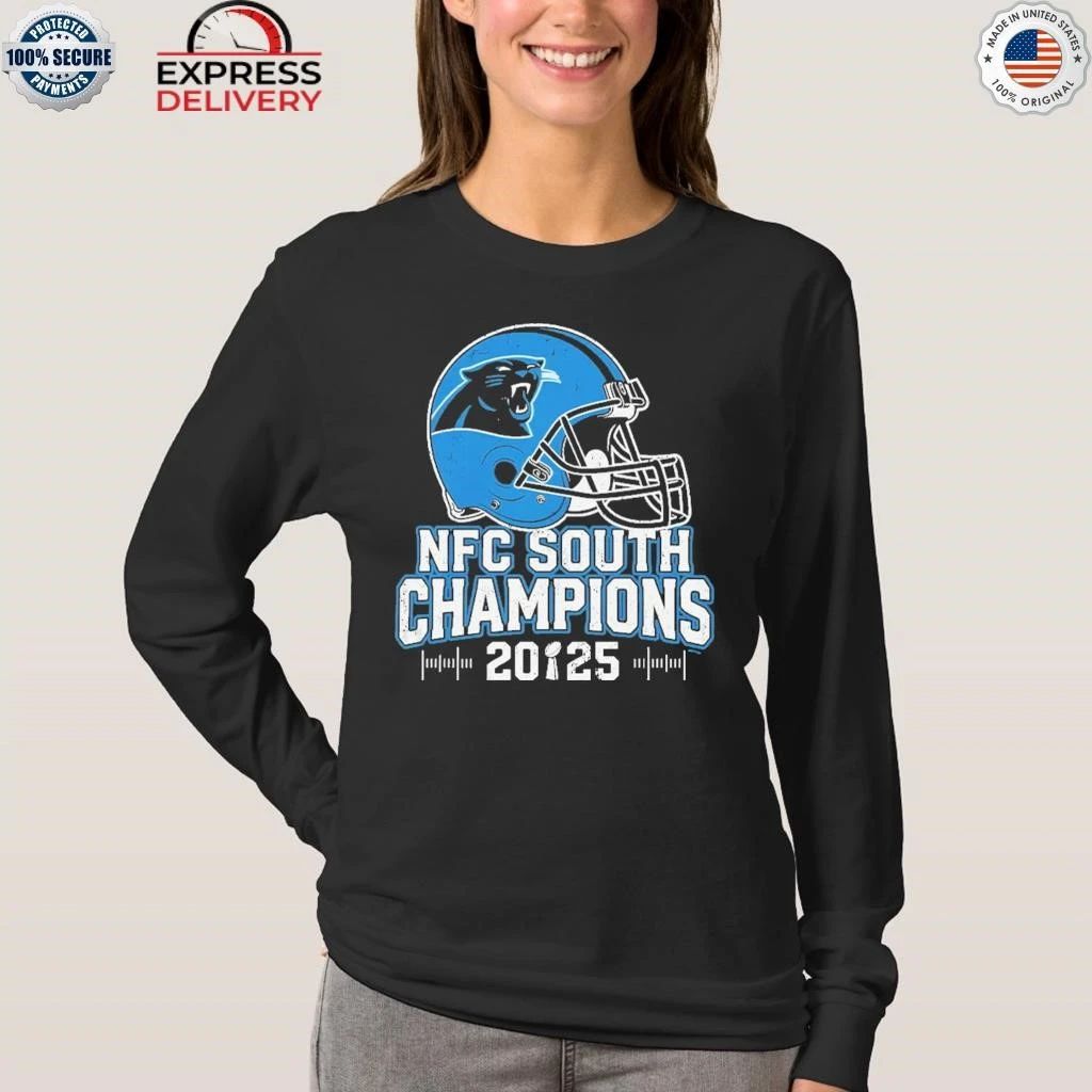 Panthers NFC South 2025 Champions Shirt