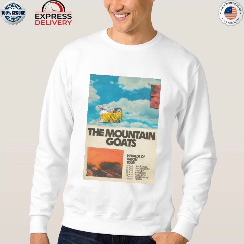 The Mountain Goats Heralds Of Triton Tour 2026 Shirt