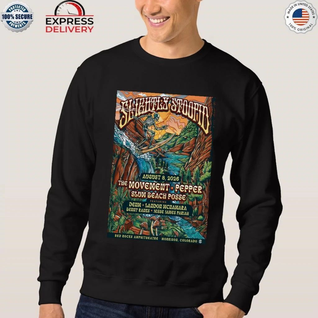Slightly Stoopid Morrison CO 8.8.2026 Shirt