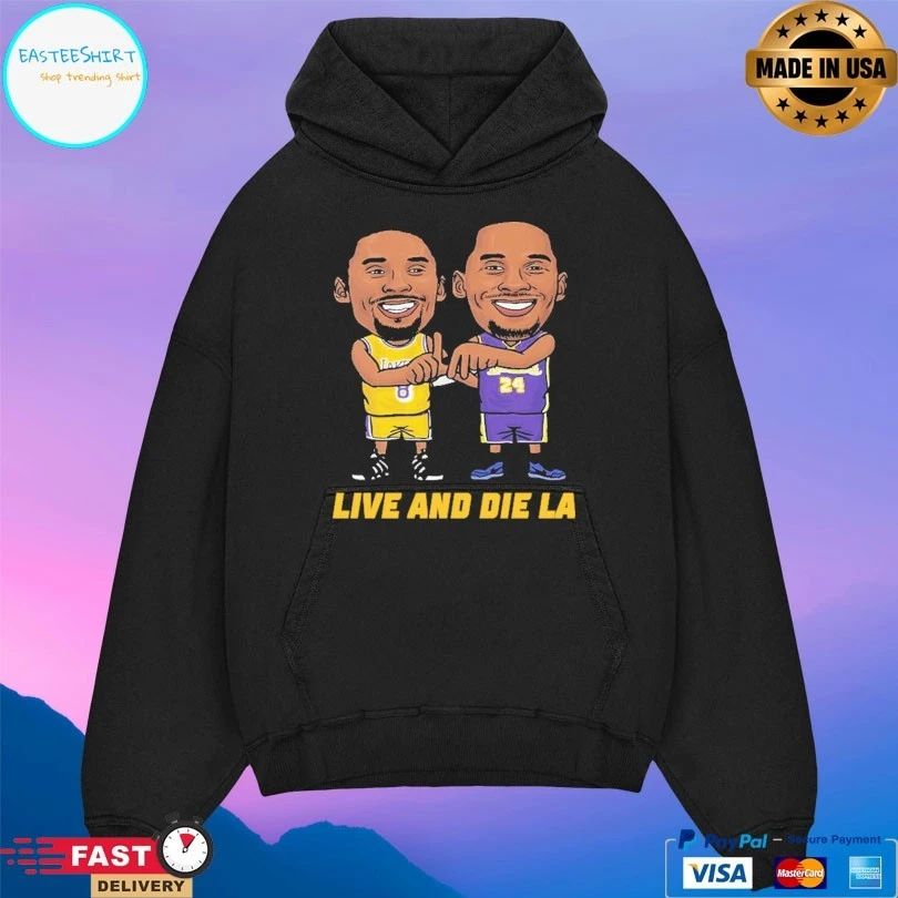 Kobe Bryant Live And Die La Nba Los Angeles Lakers T-shirt