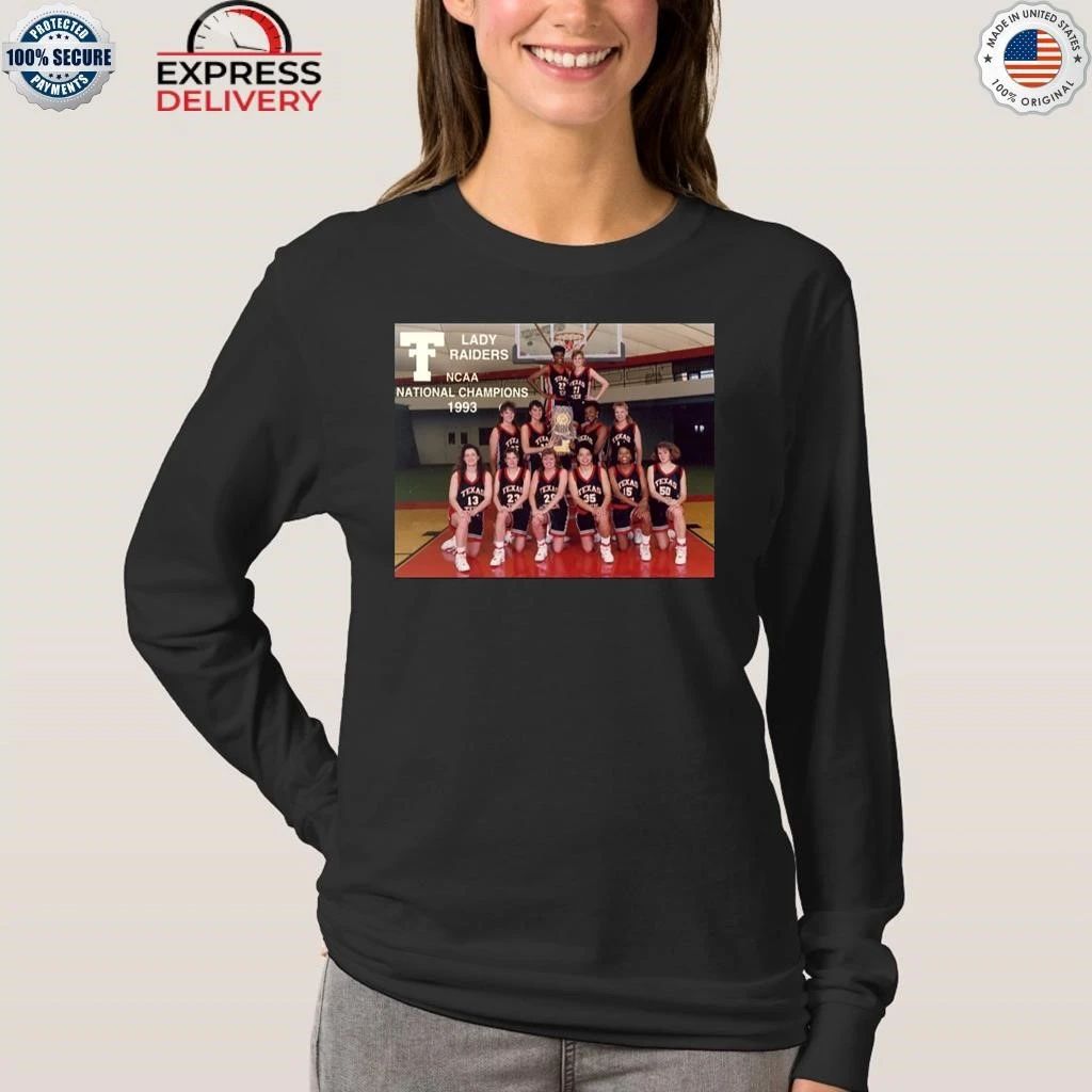 Texas Tech Lady Raiders National Champions 1993 Shirt