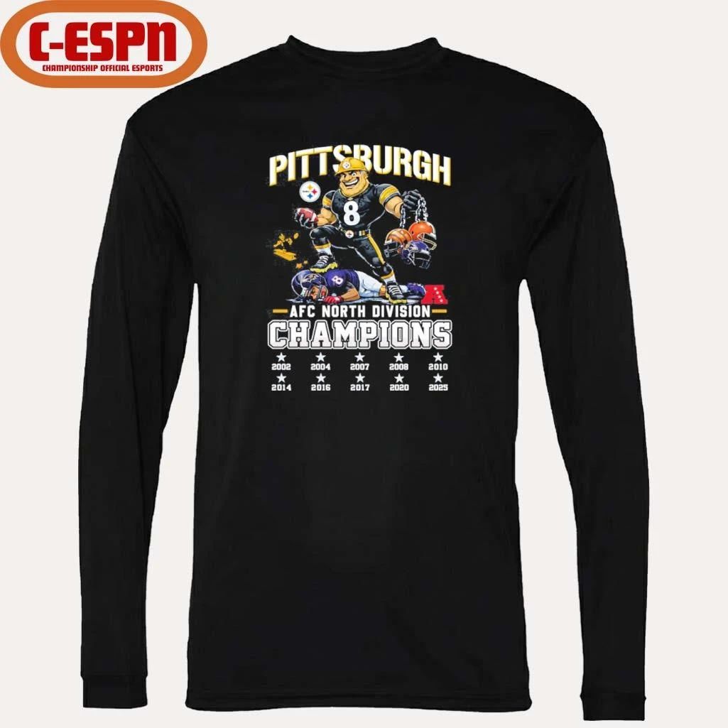 Steelers AFC North Champions Mascot shirt