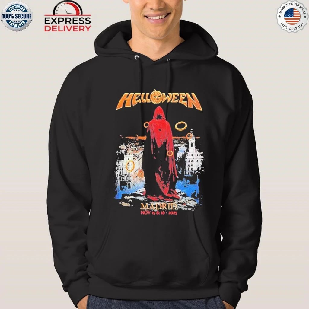 Helloween Madrid Spain 2025 Pop Up Shop On November 15 And 16 2025 Shirt